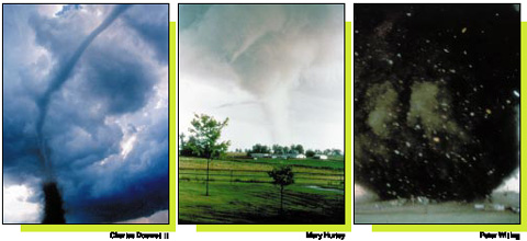 Left: � Charles Doswell III�Center: � Mary Hurley�Right: � Peter Willing