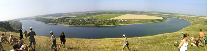 Dnisters kanion near Jaryga